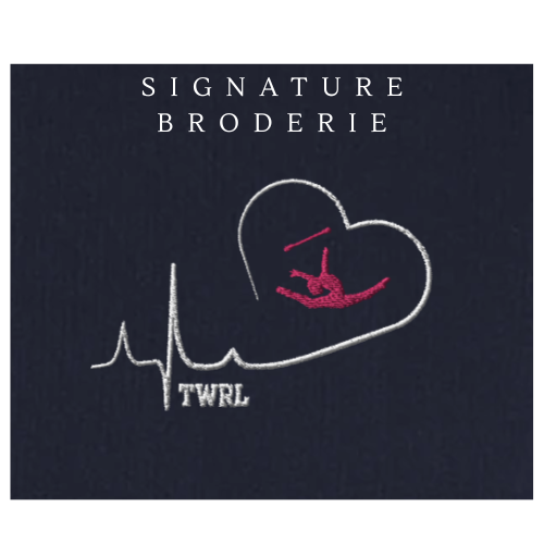 TWRL signature Brodée